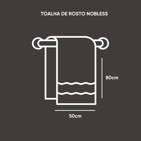 Imagem de Toalha Rosto Alta Absorção Macia - 80cm x 50cm