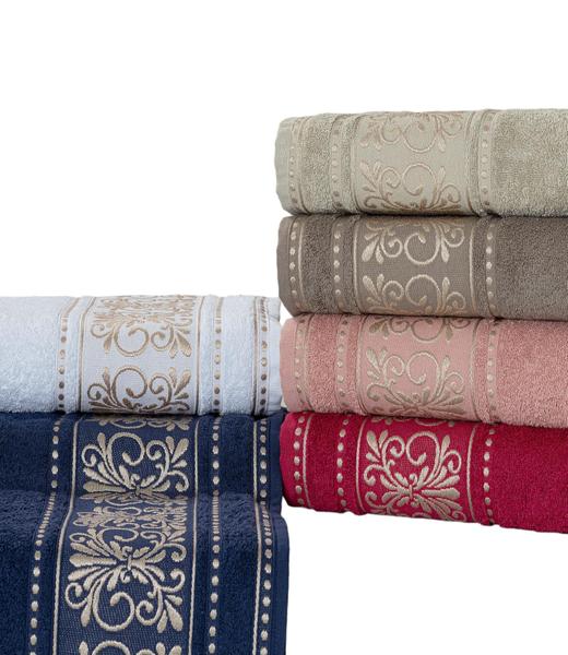 Toalha Rosto Macia Decorada Colors Algodão Vicenza 49X80 Cm - Margex Imagem de Toalha Rosto Macia Decorada Colors Algodão Vicenza 49X80 Cm