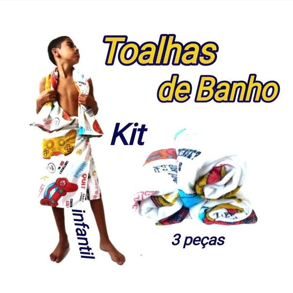 Imagem de toalha seca rapido infantil academia treino piscina praia cozinha casa banheiro