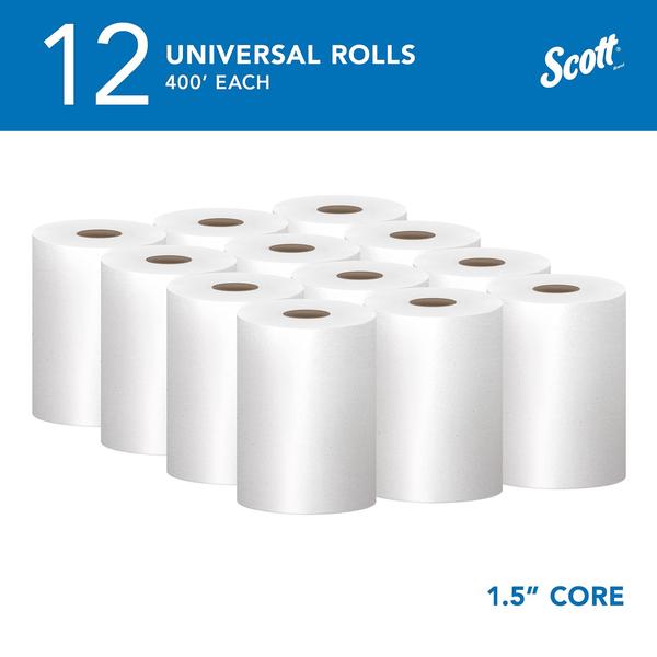 Imagem de Toalhas de rolo rígido Scott Essential Universal 12 Rolls