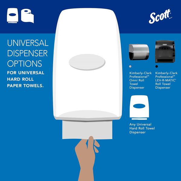 Imagem de Toalhas de rolo rígido Scott Essential Universal 12 Rolls