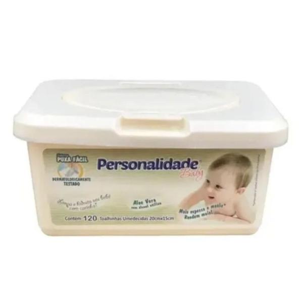 Imagem de Toalhas Umedecidas Estojo Personalidade Baby TotalCare C/120