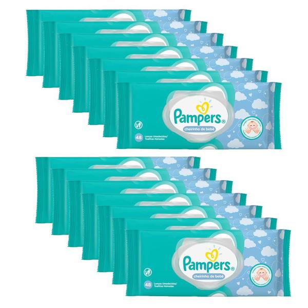 Imagem de Toalhas Umedecidas Pampers Fresh Clean com 672 Unidades