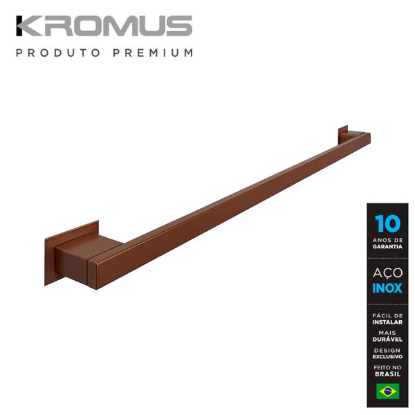 Imagem de Toalheiro 100 cm Inox Corten - Kromus RT0307-100C