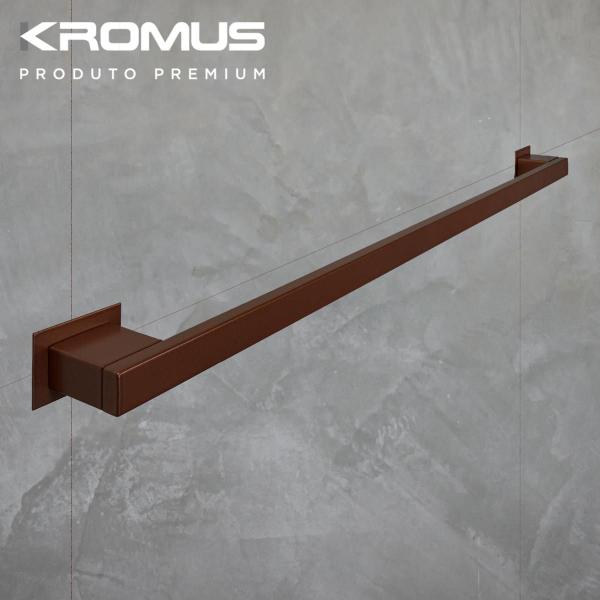 Imagem de Toalheiro 90 cm Inox Corten - Kromus RT0307-90C