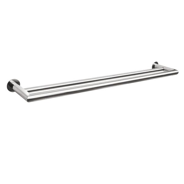 Imagem de Toalheiro Duplo 90 Cm Inox - Kromus Me0212-90