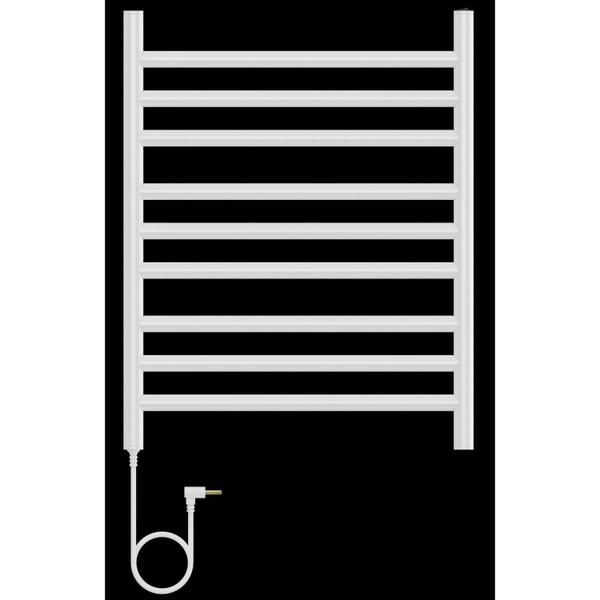 Imagem de Toalheiro Elétrico Essencial 127v Aquece - 09 Barras Redondas Branco