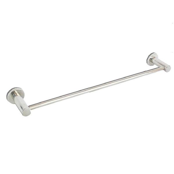 Imagem de Toalheiro Simples 60Cm Jasmim Redonda Inox Polido