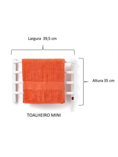 Imagem de Toalheiro Térmico Mini Branco - 220v - Tomada lado Esquerdo - Scaplac