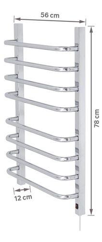 Imagem de Toalheiro Termico Parede 78x56cm Aquecedor Toalha 127v Flape