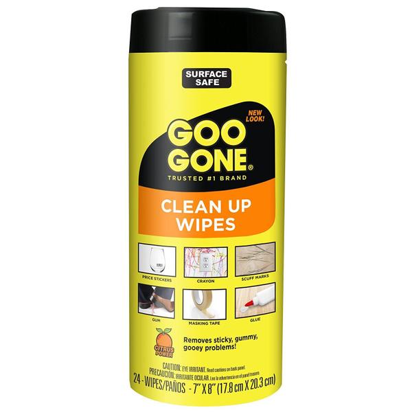 Imagem de Toalhetes de limpeza Goo Gone Clean Up (pacote com 2)