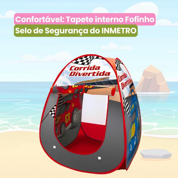 Imagem de Toca Barraca Infantil Tabuleiro Encaixe Alfabeto Educativo