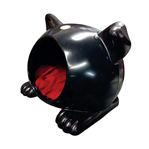 Toca Ideal Preta para Cães e Gatos - Grande - Idealdog Imagem de Toca Ideal Preta para Cães e Gatos - Grande