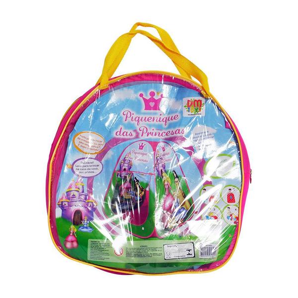 Imagem de Toca Princesas Cabana Infantil Meninas Com Bolsa - Dm Toys