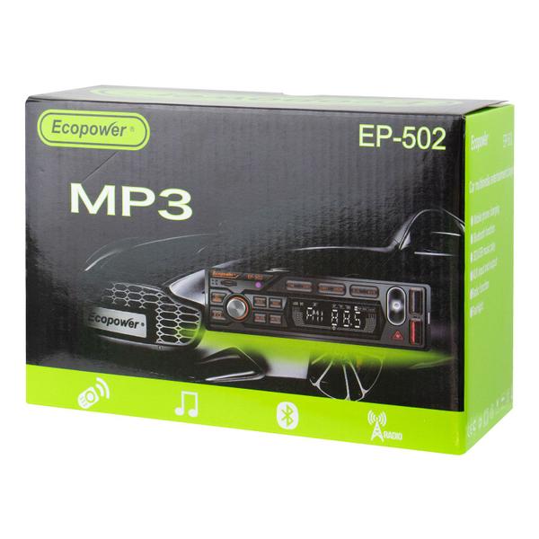 Imagem de Toca Radio MP3 Ecopower EP-502 - USB/SD/Aux - Bluetooth - FM