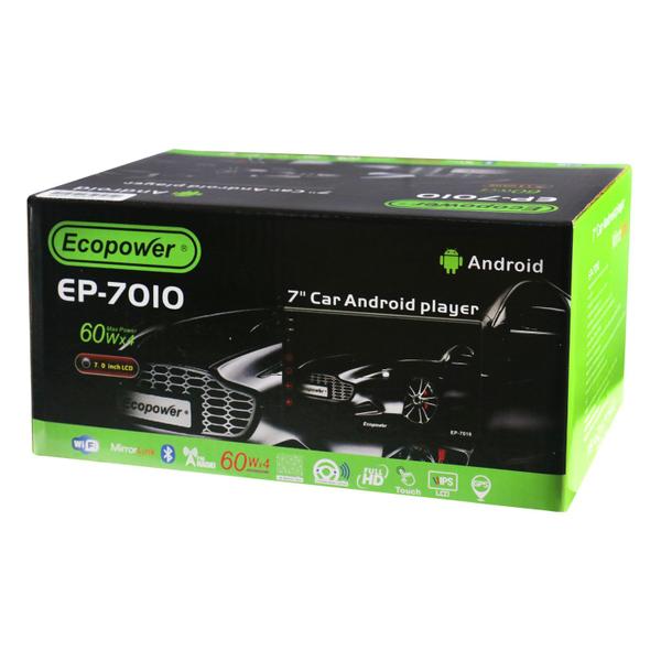 Imagem de Toca Radio MP3 Ecopower EP-7010 - 60W - SD/Aux/USB - Bluetooth - 7"