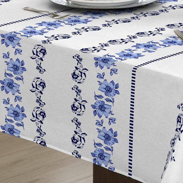 Imagem de Tolha de Mesa Para 8 Lugares Tecido Linhão Varias Estampas