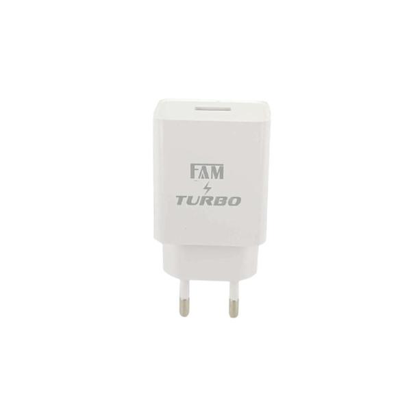 Imagem de Tomada 1 USB 3A FCA-QT101 Turbo FAM 20004