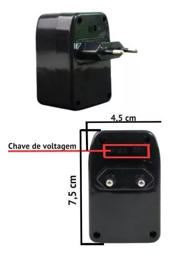 Imagem de Tomada Conversor Transformador De Energia 110w-220w Portátil