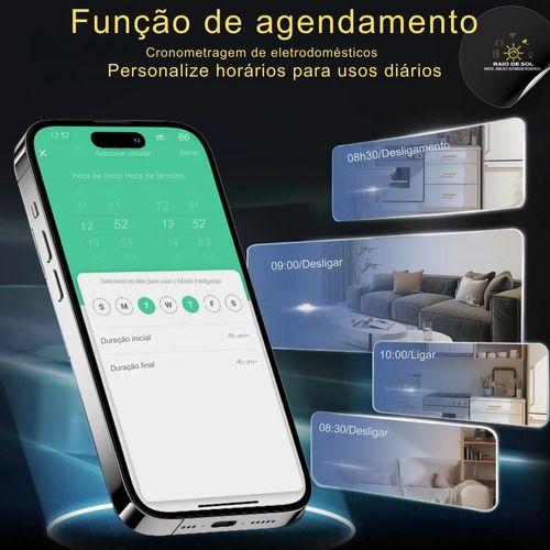 Imagem de Tomada De Embutir Inteligente Com Medição De Energia Wifi