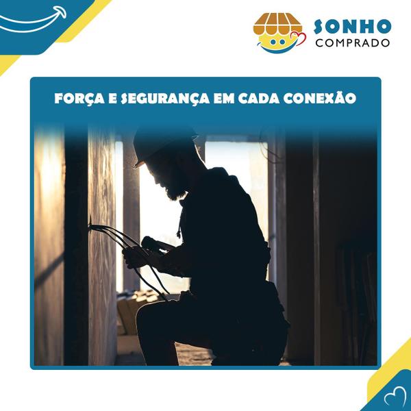 Imagem de Tomada de sobrepor branca 20A 250V 2P+T 047612 InterNEED