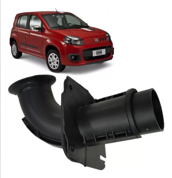 Tomada Duto Filtro de Ar Fiat Uno Vivace 1.0 Evo 2011 2012 2013 2014 2015 2016 Original Imagem de Tomada Duto Filtro de Ar Fiat Uno Vivace 1.0 Evo 2011 2012 2013 2014 2015 2016 Original