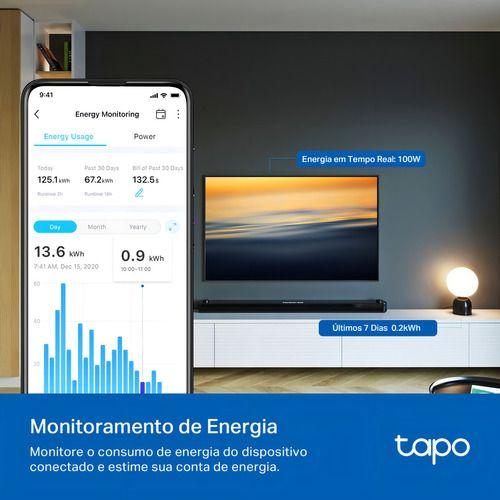 Imagem de Tomada inteligente tp-link tapo p110 com wi-fi bivolt