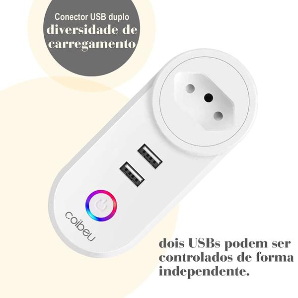 Imagem de Tomada inteligente WiFi, Smart Plug Sem Fio LSPA2 Multifuncional, Controle Remoto de Eletrodomésticos Por Telefones