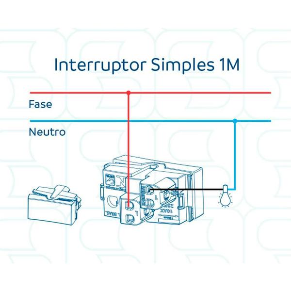 Imagem de Tomada Interruptor Soprano Revitá Branco Durável e Funcional