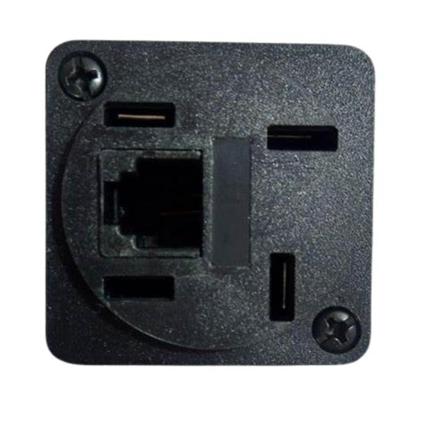 Imagem de Tomada Modulo RJ11 + Telebras Com Placa Preta - Aplam