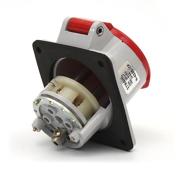 Tomada Negativa de Embutir Linha CEKTON IP44 Strahl 4(3P+T) 32A