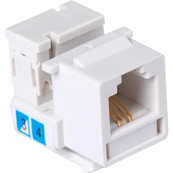 Imagem de Tomada para Transmissão de Dados RJ 45 Categoria 6 Tramontina