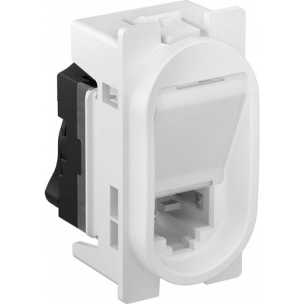 Imagem de Tomada rj 45 cat5e utp branco nereya 663075