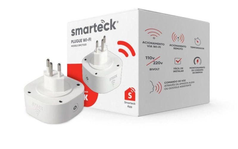 Imagem de Tomada smarteck 10a - STECK