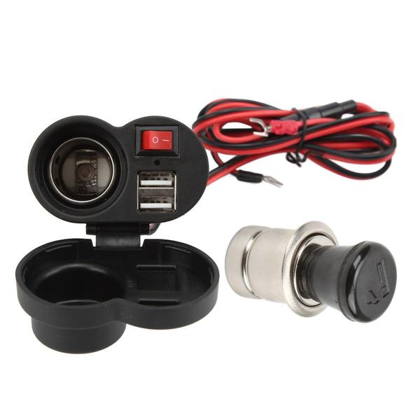 Imagem de Tomada USB para Moto Universal 12V/5V