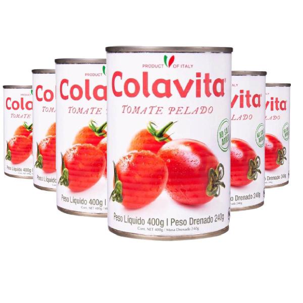 Tomate Pelado Italiano Colavita 400G (6 Unidades) Imagem de Tomate Pelado Italiano Colavita 400G (6 Unidades)
