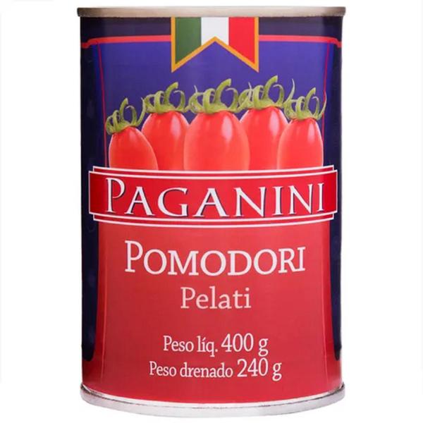 Tomate Pelado Paganini 400G Imagem de Tomate Pelado Paganini 400G