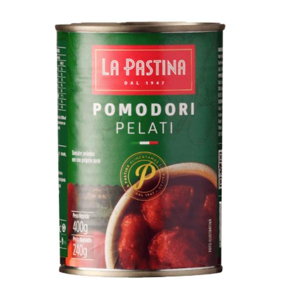 Tomates Pelados La Pastina 400G (6 Latas) Imagem de Tomates Pelados La Pastina 400G (6 Latas)