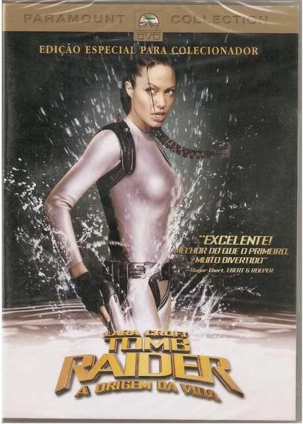 tomb raider a origem da vida dvd original lacrado - paramont Imagem de tomb raider a origem da vida dvd original lacrado
