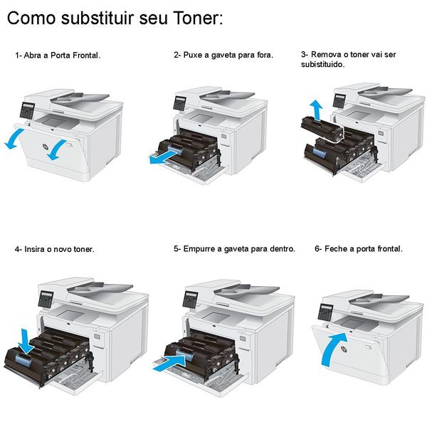 Imagem de Toner 204A CF512A Amarelo para Color LaserJet Pro M154nw