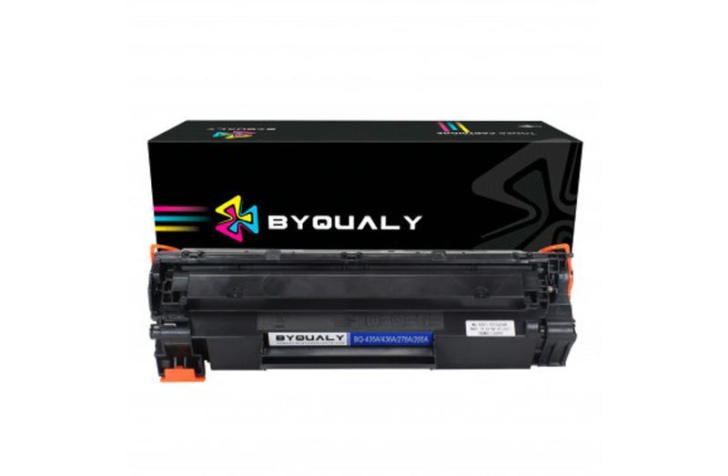 Imagem de Toner 285a 278a 435a 436a ByQualy  Cartucho Compatível Universal BQ-285a  P1102/P1102W/P1005/P1006