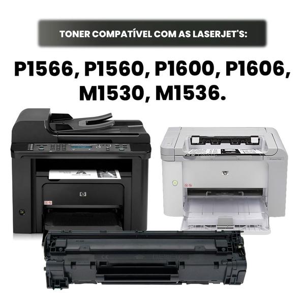 Imagem de Toner 78A  ce278a 278 compatível para impressora HP m1536