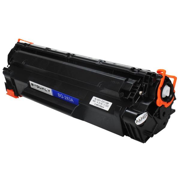 Imagem de Toner Alto Rendimento Até 1500 Páginas Compatível Com Impressoras HP  Laser Jet Pro CF283A M127sp M127sf M125 M127FN M201 M125nw