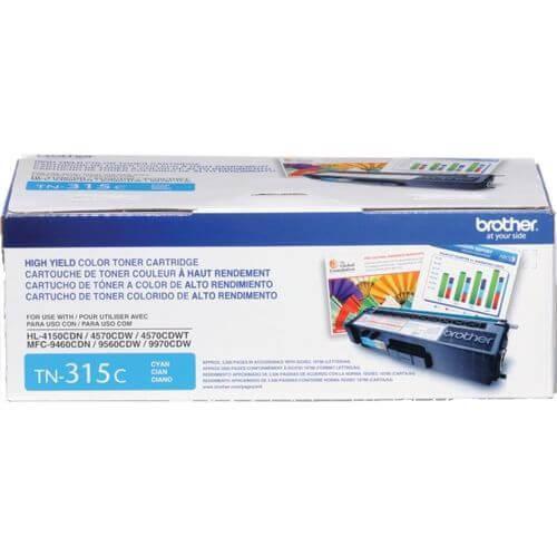 Imagem de Toner Brother TN-315C Ciano Original