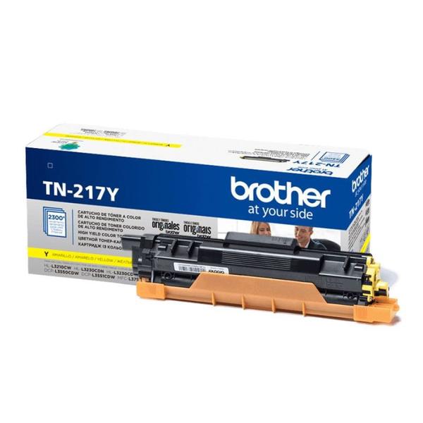 Toner Brother TN217Y TN217 Amarelo CL3750 3210 Original 2.3k Imagem de Toner Brother TN217Y TN217 Amarelo CL3750 3210 Original 2.3k