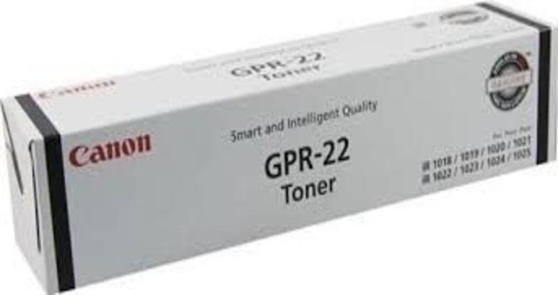 Imagem de toner canon gpr22 preto