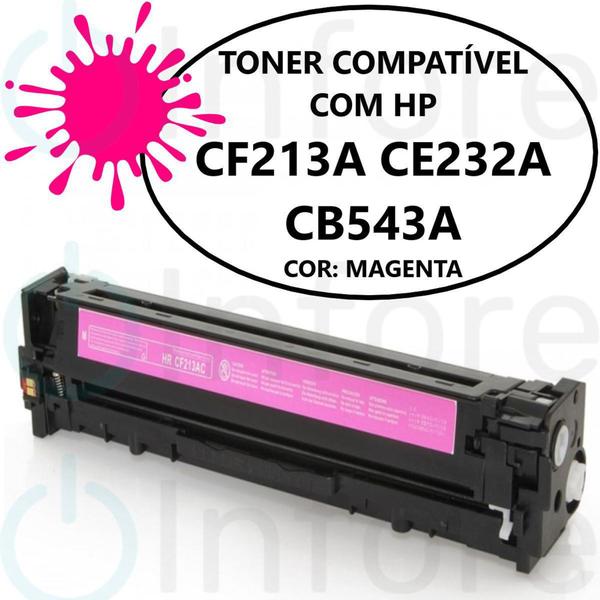 Imagem de Toner cb543/ce323/213 masterprint magenta