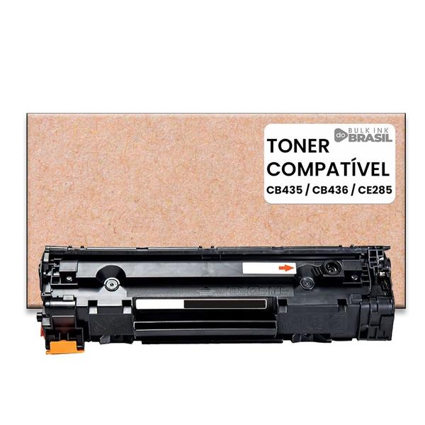 Toner CE285A, CB435A, CB436A compatível 2K para impressora HP M-1522 - BULK INK DO BRASIL Imagem de Toner CE285A, CB435A, CB436A compatível 2K para impressora HP M-1522
