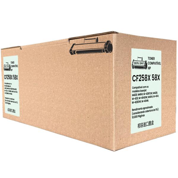 Imagem de Toner CF258x 58x Compatível Para  Laserjet  M404 com chip