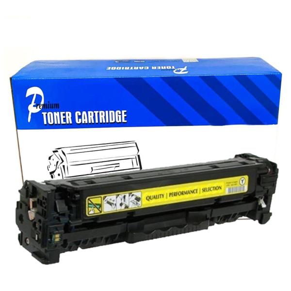 Imagem de Toner Cf382a Cc532a Ce412a Compatível C/ M476 M476NW M476DW CM2320 CP2025 CM2320N  Amarelo